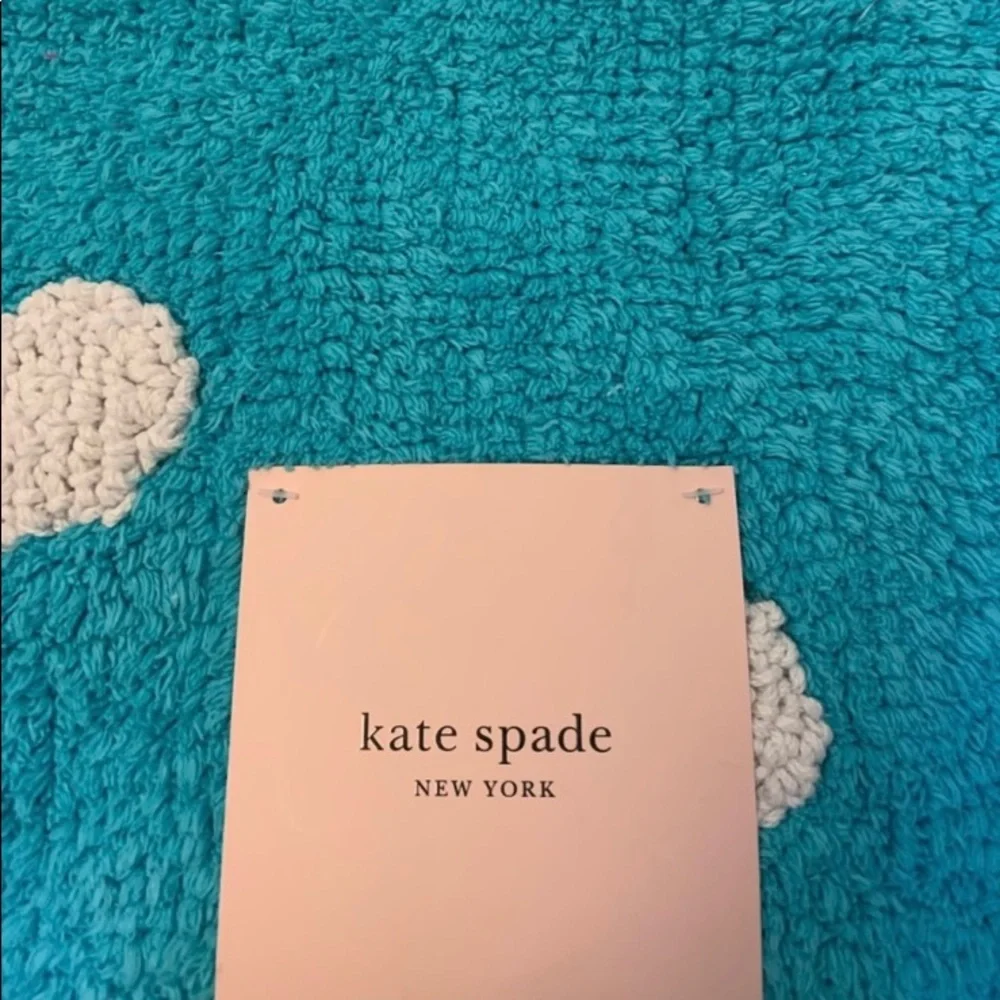 Kate Spade bath rug, NWT